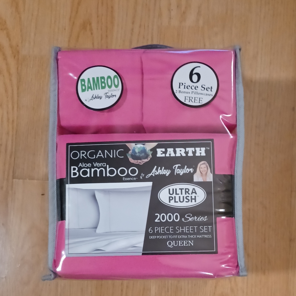 🆕Ashley Taylor  Organic Earth 6-PC Queen S